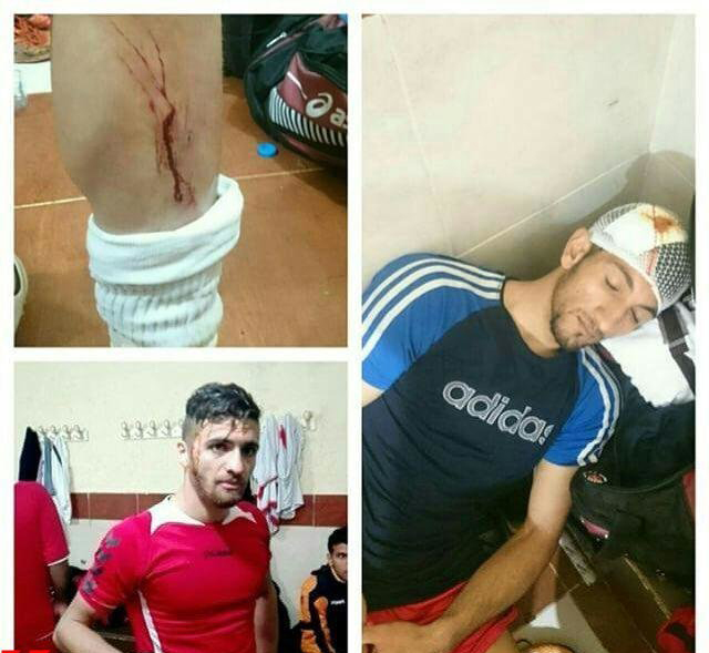 درگیری در فوتبال ایران با چوب و سنگ و شمشیر! +عکس