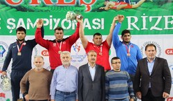 نفرات برتر مسابقات کشتی فرنگی قهرمانی ترکیه مشخص شدند