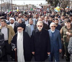 لاریجانی: حضور مردم در راهپیمایی ۲۲ بهمن امنیت‌ساز است