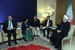 روحانی: ایران برای توسعه روابط همه جانبه با هندوستان، محدودیتی قائل نیست