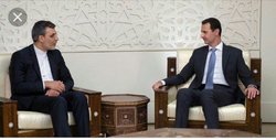 جابری انصاری و بشار اسد دیدار کردند