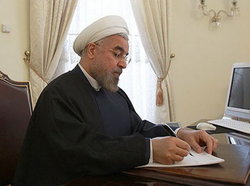 پیام تسلیت روحانی به رئیس‌جمهور آذربایجان
