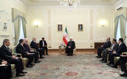 رئیس جمهور: روابط تهران - باکو درراستای منافع دو ملت است