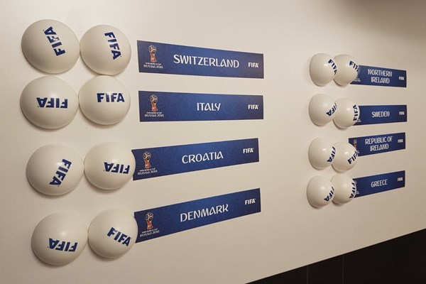 قرعه کشی مرحله پلی آف جام جهانی منطقه اروپا