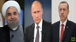اجلاس سه جانبه ایران، روسیه و ترکیه در سوچی آغاز شد