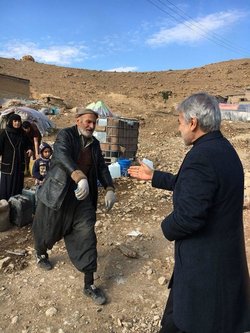 سفر نوبخت به کرمانشاه برای بررسی نیازهای مردم زلزله‌زده