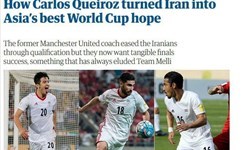گزارش گاردین از تیم ملی ایران و کی روش