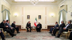 جزئیات دیدار روحانی با رئیس دومای فدراسیون روسیه