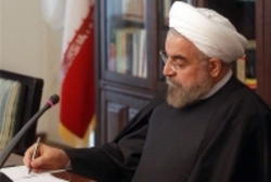 روحانی انتخاب دوباره الهام علیف به عنوان رئیس جمهور آذربایجان را تبریک گفت