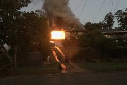 انفجار و حریق مرگبارِ یک منزل مسکونی در استرالیا