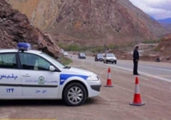 ترافیک نیمه‌سنگین در آزادراه کرج-قزوین اعلام محورهای مسدود
