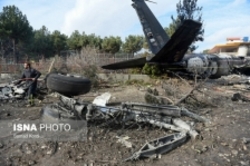استقرار تیم پزشکی قانونی در محل حادثه سقوط هواپیمای ۷۰۷