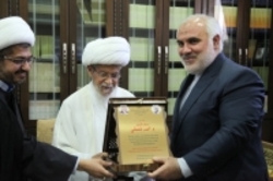 دیدار سفیر ایران در لبنان با عفیف النابلسی