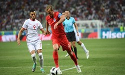 هری کین برترین بازیکن انگلیس - تونس