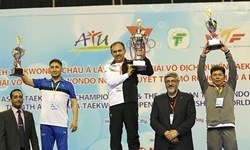 قهرمانی آسیا در انحصار پاراتکواندوکاران ایرانی