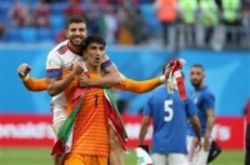 بیرانوند، بهترین گلر دور اول جام جهانی