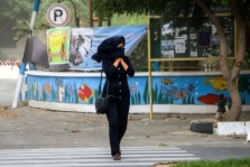 وزش باد شدید در تهران/ افزایش آلاینده ازن در سطح شهر