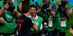 خوش شانس ترین عکاس جام جهانی !+عکس