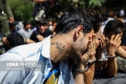 دستگیری دو اراذل و اوباش اینستاگرامی