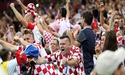 استقبال گسترده هوداران کرواسی پس از نایب قهرمان تیم‌شان در جام‌جهانی+تصاویر