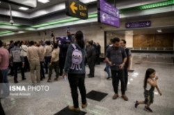 حل نقص فنی قطار در ایستگاه مترو دروازه دولت