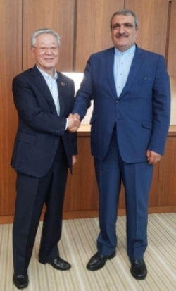 دیدار سفیر ایران در توکیو با رییس مهمترین تشکل اقتصادی بخش خصوصی ژاپن