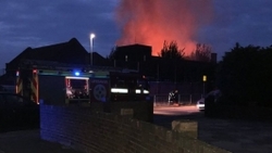 آتش‌سوزی در یک مدرسه‌ ابتدایی در لندن
