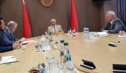 سفیر کشورمان در بلاروس با رییس مجلس سنای این کشور دیدار کرد