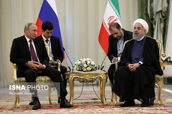 تأکید بر تحکیم روابط ایران و روسیه در دیدار روحانی و پوتین