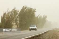 وزش باد و گرد و خاک در برخی از محورهای مواصلاتی  بارش‌های پراکنده در هراز و فیروزکوه