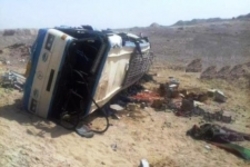 ۴۵ کشته و زخمی در سانحه رانندگی غرب افغانستان