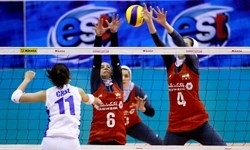 شکست بانوان والیبالیست ایران مقابل کره و تلاش برای عنوان هفتمی