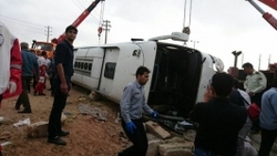 جزئیات واژگونی مرگبار اتوبوس استان فارس