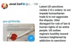 تشدید دشمنی «رژیم قانون‌شکن» آمریکا علیه ایرانی‌ها با اعتیاد به تحریم‌ها