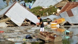 افزایش تلفات زلزله‌ و سونامی اندونزی به بیش از ۸۰۰ تن
