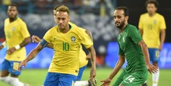 اعلام ترکیب برزیل مقابل کامرون