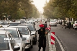 وزش باد نسبتا شدید در تهران و کاهش غلظت آلاینده‌ها