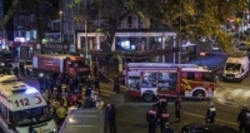 انفجار گاز در ساختمان ۹ طبقه در پایتخت ترکیه