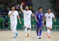 پیروزی تیم ملی فوتسال ایران مقابل روسیه