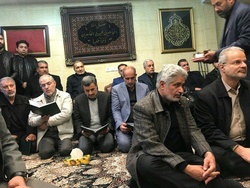 احمدی‌نژاد در منزل سردار سلیمانی حاضر شد