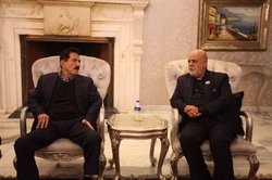 دیدار سفیر ایران در عراق با رئیس شورای عالی سیاسی اتحادیه میهنی کردستان