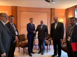 دیدار ظریف با نخست‌وزیر اقلیم کردستان و وزرای خارجه اسلوونی و لهستان