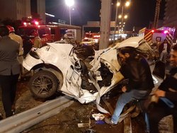 2 کشته و 3 مصدوم در تصادف بامدادی در نیایش+عکس