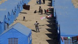 قرنطینه دومین کمپ پناهجویان در یونان