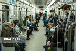 رشد ۴۰ درصدی مسافران مترو در روز گذشته/ مسافران مترو حتما ماسک بزنند
