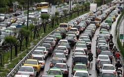 ۱۰ معبر اصلی تهران زیر بار ترافیک نسبتا سنگین صبحگاهی