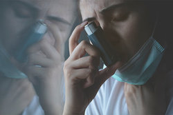 آسم فاکتور خطرزایی در تشدید کووید-۱۹ نیست