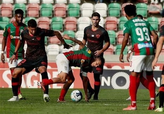 لیگ برتر پرتغال| توقف خانگی ماریتیمو در بازی ۱۰۰ دقیقه‌ای