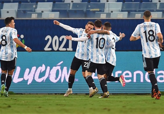 آرژانتین و برزیل دارای بیشترین نماینده در تیم منتخب کوپا آمه‌ریکا ۲۰۲۱