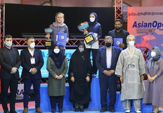 قهرمانی تیم تکواندوی بانوان ایران در مسابقات آزاد آسیا